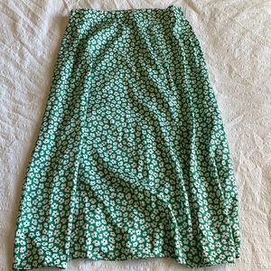 Loft midi-skirt with slit